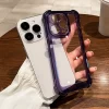 Luxury Shockproof Clear Phone Case for iPhone 4