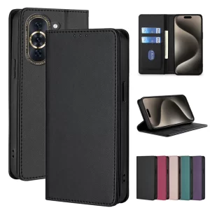 Leather Wallet Case for Huawei Nova 9/10/11i/12i 1