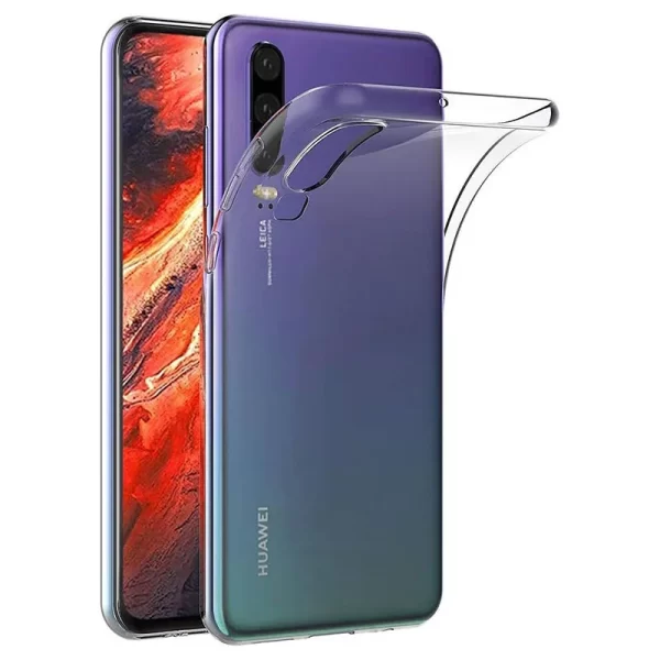 Ultra-Thin Transparent Silicone Case for Huawei P & Mate Series 1