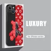 Luxury Robot Bear Case – Matte Stylish Shockproof Cover for iPhone 2