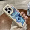 Stitch Love Big Eye Cute Phone Case for iPhone 16, 15, 14, 13, 12, 11 Pro Max 4