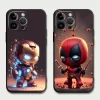 Cute Marvel Iron Man TPU Case – Soft Shockproof Cover for iPhone 4