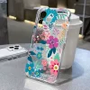 Colorful Floral TPU Clear Case for iPhone – Trendy Soft Cover 4