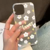 Translucent Flower Slim Phone Case for iPhone 16, 15, 14, 13, 12, 11 Pro Max 6