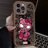 Spider-Man & Hello Kitty Silicone Case for iPhone – Cute TPU Shockproof Cover 6