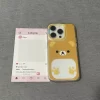 Cute Easy Bear Couple Case – Y2K Cartoon Back Cover for iPhone 2