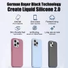 Original Liquid Silicone Shockproof Case for iPhone 16, 15, 14, 13, 12, 11 Pro Max 4