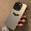 Bat Spider Pattern Matte Shockproof Bumper Phone Case for iPhone 2