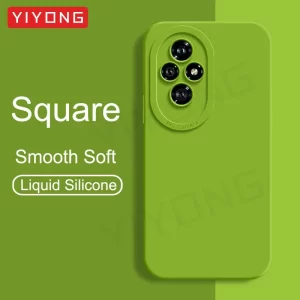 Square Liquid Silicone Case for Honor 200/200 Pro 1