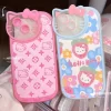 Sanrio Hello Kitty Mirror Case – Kawaii Y2K Soft Cover for iPhone 5