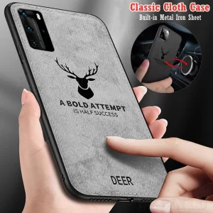 Cloth Magnetic Phone Case for Huawei P30/P40/P50 & Mate Series 1