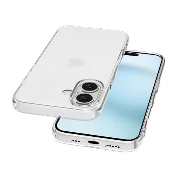 Ultra-Thin Clear Case for iPhone – Soft TPU Transparent Back Cover 1