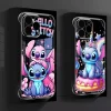 Transparent Disney Stitch Case for iPhone – Shockproof Clear Silicone Cover 2