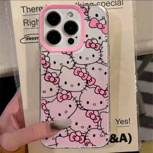 Sanrio Hello Kitty Gradient Case for iPhone – Cute Y2K Anti-Fall Cover 1