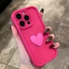 Chic Love Heart Silicone Case for Huawei P60 P50 P40 Series & Nova 12 11 3