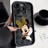 Minnie Disney Mouse Liquid Eye Ladder Phone Case for iPhone 2