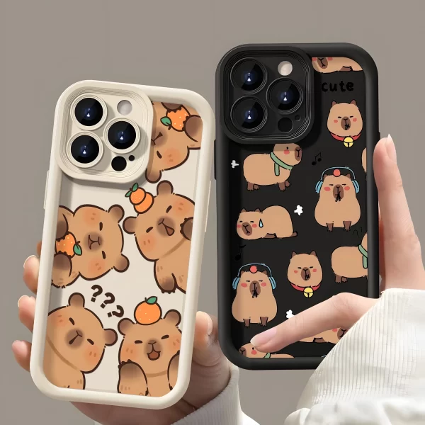 Funny Cartoon Capybara Phone Case for Huawei P & Mate Series 1