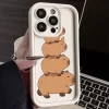 Funny Cartoon Capybara Phone Case for Huawei P & Mate Series 6