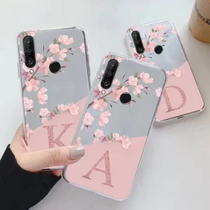 A-Z Letter Soft Silicone Case for Huawei P30/P30 Lite/P30 Pro 1