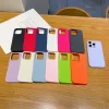 New Solid Color Silicone Case – Shockproof Protective Cover for iPhone 2