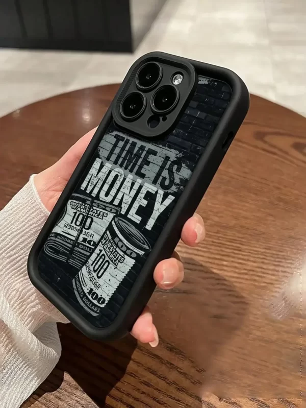 Fashion US Dollar Print Soft Silicone Phone Case for iPhone 1