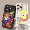 Funny Cartoon Simpsons Shockproof Case – Silicone Protective Shell for iPhone 3