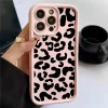 Black Leopard Print Shockproof Soft Silicone Case for iPhone 16, 15, 14, 13, 12, 11 Pro Max 3