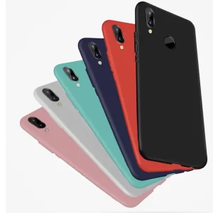 Soft Silicone Matte Case for Huawei Y9 2019 1