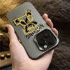 Graffiti Bear Graphic Case – Hard Matte Shockproof Cover for iPhone 3