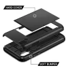 Armor Slide Card Holder Case – Shockproof Slot Cover for iPhone 5