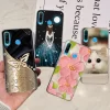 Stylish Painted Silicone Case for Huawei P30 Lite & Pro 5