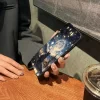 Starry Sky Cat Case for iPhone – Shockproof Soft Silicone Cover 6