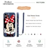 Disney Mickey Minnie Silicone Case – Cute Soft Cover for iPhone 3