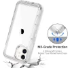 Clear Transparent Shockproof Armor Phone Case for iPhone 5