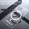 Clear Magnetic Kickstand Case for iPhone 16, 15, 14, 13, 12, 11 Pro Max 2