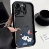 Funny Tom & Jerry Cartoon Case for iPhone – Soft TPU Shockproof Cover 5