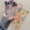 Retro Oil Painting Artistic Phone Case for iPhone 16, 15, 14, 13, 12, 11 Pro Max 6