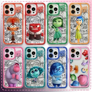 Disney Inside Out Phone Case for iPhone – Transparent Soft TPU Cover 1