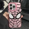 Marvel Spider-Man Black & White Case for iPhone – Cool Y2K Soft Cover 4