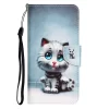 Cute Cat & Dog Wallet Flip Case for Huawei P Smart/P30/P40/Y Series 6