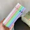 Candy Shockproof Silicone Bumper Case for iPhone 16, 15, 14, 13, 12, 11 Pro Max 5